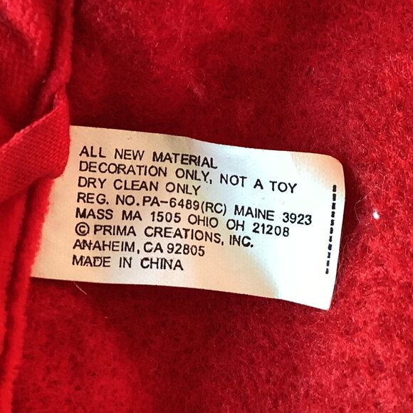 Christmas Tree Green Red Tree Base Cover Skirt With Santa - Picture 4 of 4